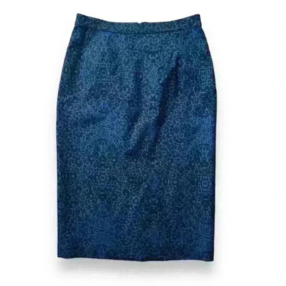 Pencil Cheetah Print Skirt Size 6 - Picture 1 of 4